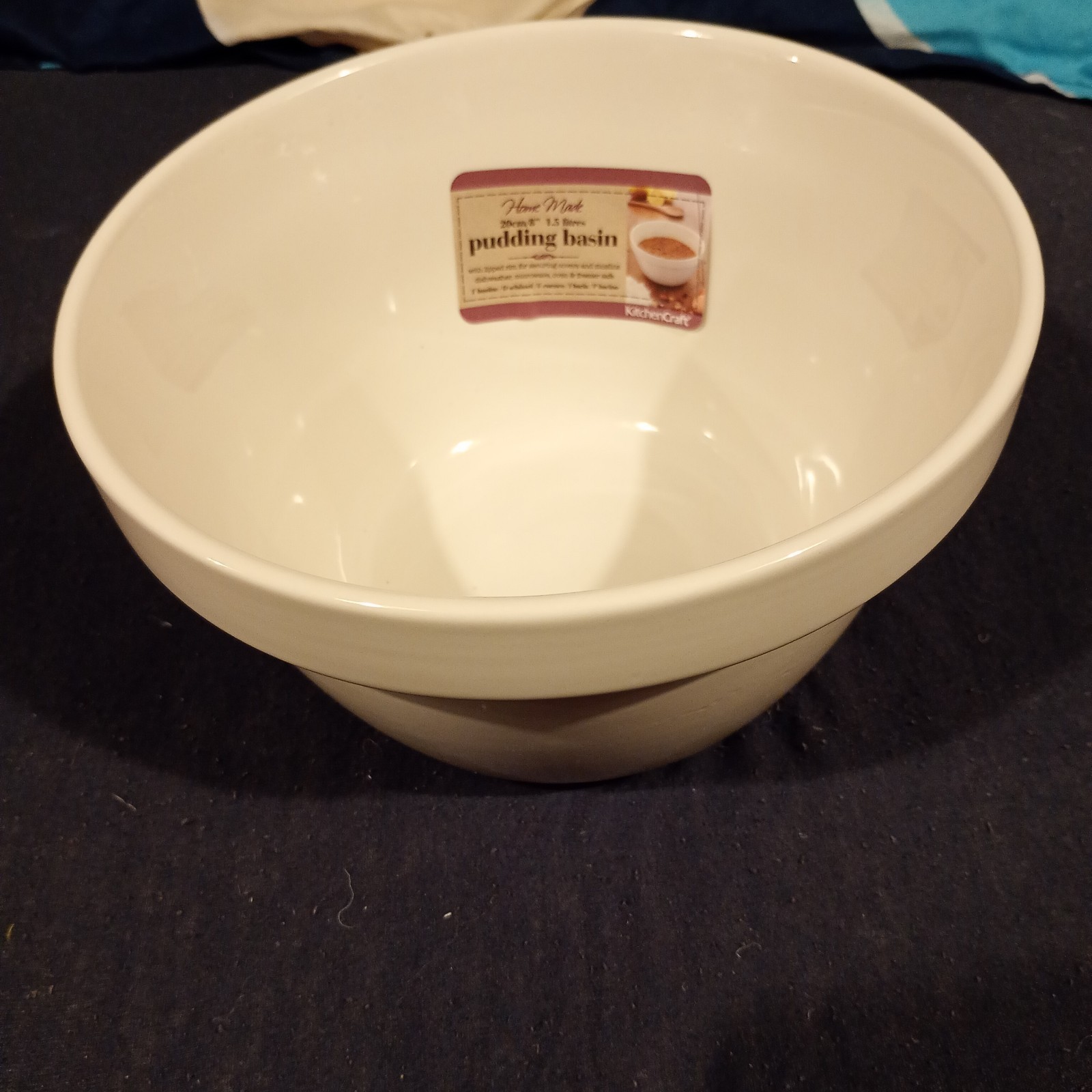 Kitchen Craft Pudding Basin Traditional 1.5Litre 20cm - Ceramic - Image 3