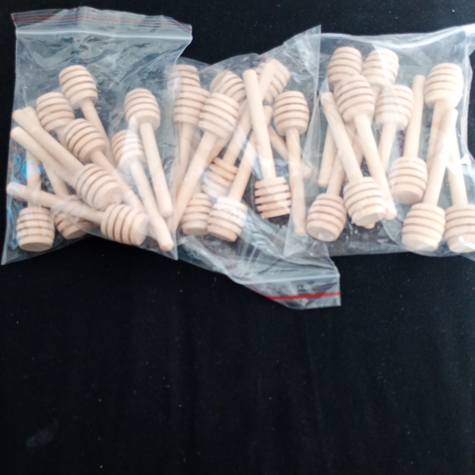 Premium Wooden Honey Stirrers Set of 30 for Natural Flavor Preservation