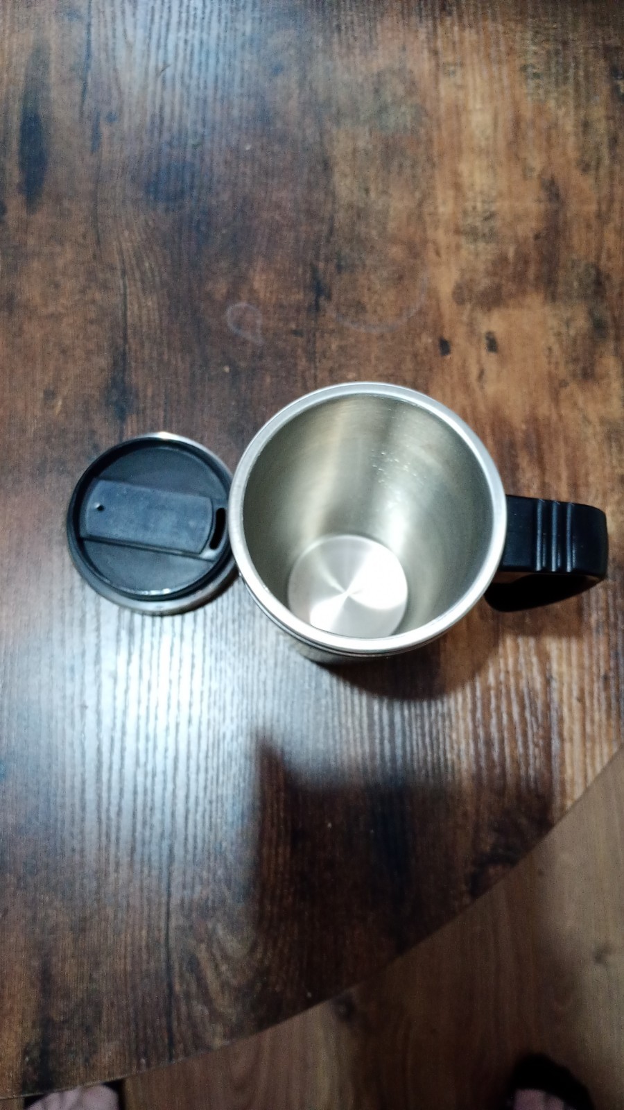 THERMOcafè by THERMOS 420 ml Plastic and Stainless Steel Soft Touch Travel Mug, - Image 3