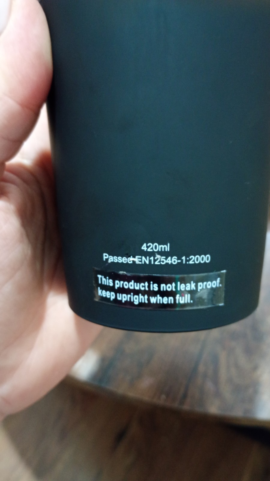 THERMOcafè by THERMOS 420 ml Plastic and Stainless Steel Soft Touch Travel Mug, - Image 6
